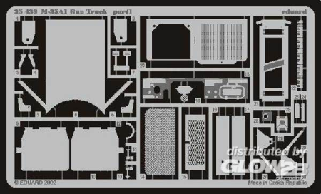 1/35M-35A1 Gun Truck Fotoätzsatz