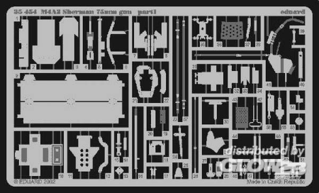1/35US M4A3 Sherman 75 mm gun Foto&#228;tzsatz