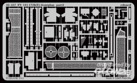 1/35FV 101CVF(T) Scorpion Fotoätzsatz