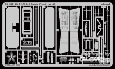 1/352,5t 6X6 US Cargo Truck Fotoätzsatz