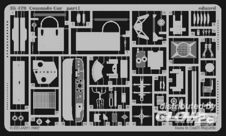 1/35Comando Car für Italeri Bausatz 0320