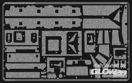 1/35SD.KFZ. 163 Sturmgesch&#252;tz IV Zimmerit Foto&#228;tzsatz