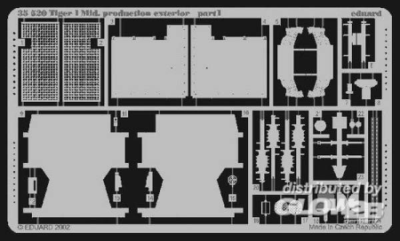 1/35SD.Kfz 181 Tiger I Detailbausatz Au&#223;en