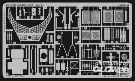1/35Sd.Kfz 222 f&#252;r Tamiya Baus&#228;tze 35270/35051
