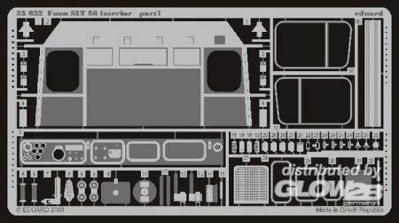 1/35FAUN Elefant SLT-56 Panzer-Transporter Inneneinrichtung Foto&#228;tzsatz