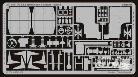 1/35M1-A2 Howitzer 155mm Fotoätzsatz