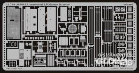 1/35M-106A1 Armoured S.P.Mortar Interier