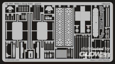 1/35Willys Jeep SAS f&#252;r Tamiya Bausatz