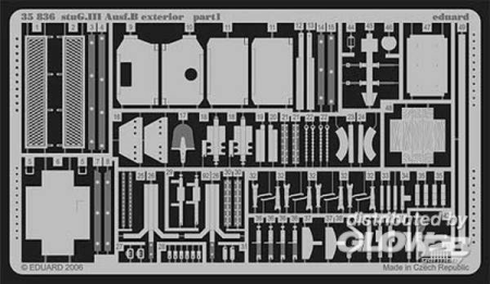 1/35StuG.III Ausf.B exterior f&#252;r Tamiya Bausatz