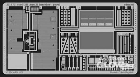 1/35StuG.III  Ausf.B interior Für Tamiya Bausatz.