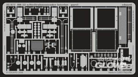 1/35BR 52 w/Steifrahmentender interior f&#252;r Trumpeter-Bausatz