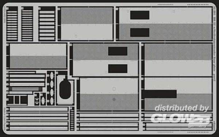 1/35BR 52 w/Steifrahmentender floor plate für Trumpeter-Bausatz