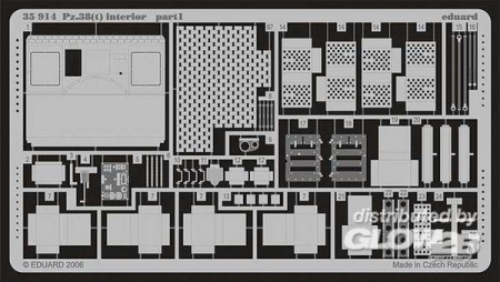 1/35Pz.38(t) interior Für Tristar Bausatz