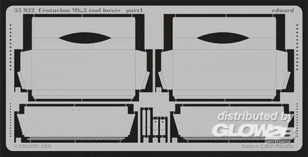 1/35Centurion Mk.571 tool boxes F&#252;r AFV Club Bausatz 35100