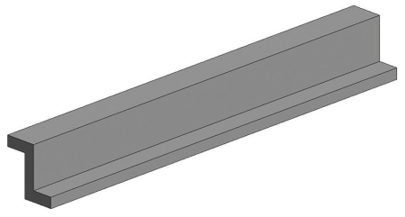 Z-Profile, 35 mm, 2,0 height, 0,40 width, 4 pc