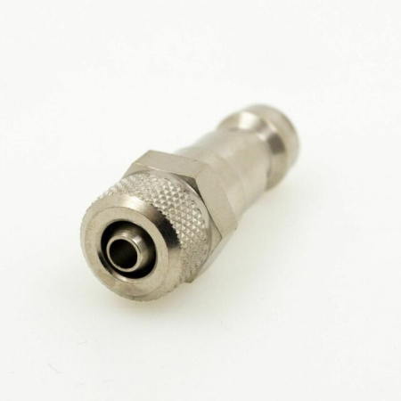 Stecknippel NW 7. 2mm mit Schlaucht&#252;lle 4x6mm