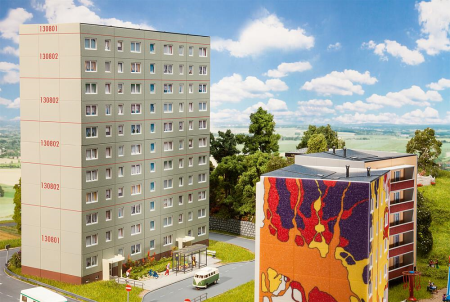 H0 Plattenbau P2 Basispackung