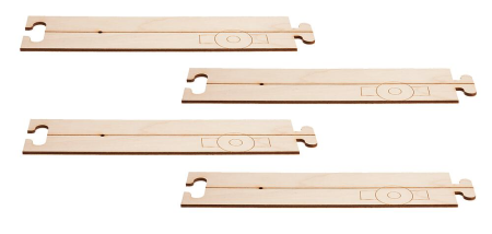 H0 CS Laser-Street Fahrbahn gerade 212,5mm