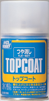 Top Coat Spray klar matt 86ml