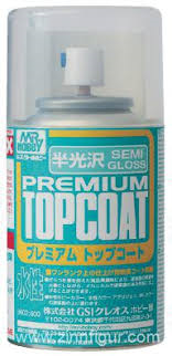 Premium Top Coat Spray klar Semigloss  86ml