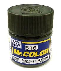 Mr. Color  (10 ml)  Dark Green  3414  Japan Army