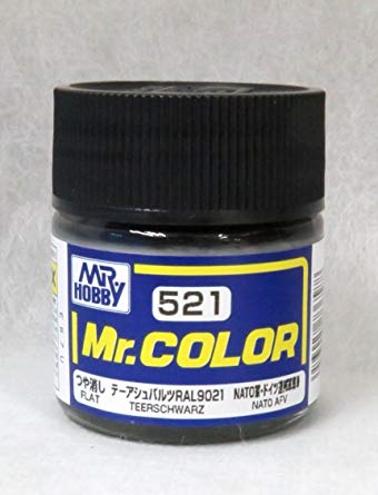 Mr. Color  (10 ml)  Teerschwarz NATO