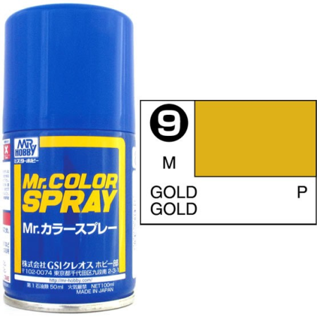 Mr. Color Spray gold metallic 100ml