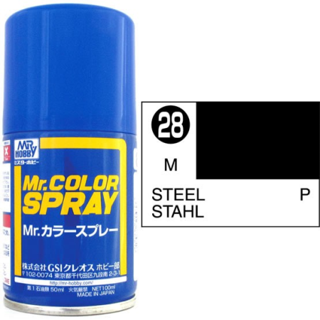 Mr. Color Spray Stahl metallic 100ml