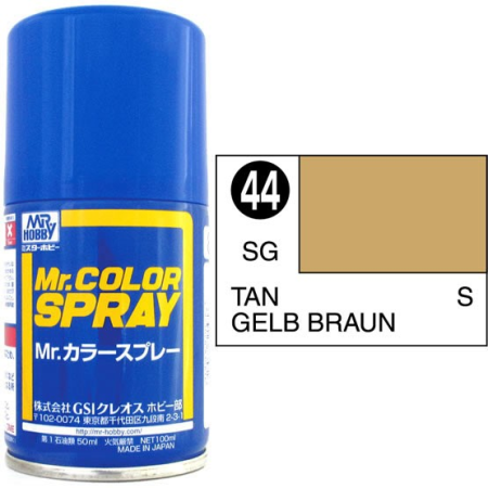 Mr. Color Spray Tan Gelbbraun seidenglanz  100ml