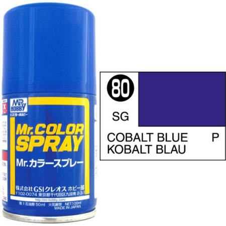 Mr. Color Spray cobalt blau seidenglanz  100ml