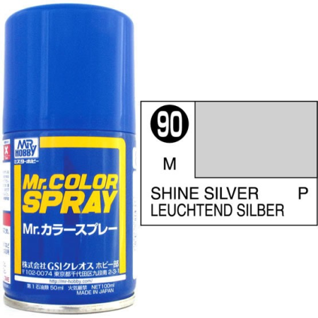 Mr. Color Spray Shine silber metallic  100ml