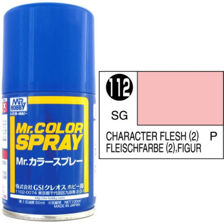 Mr. Color Spray Charakter Fleich 2 Seidenglanz 100