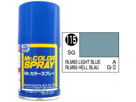 Mr. Color Spray RLM65 Seidenglanz 100ml