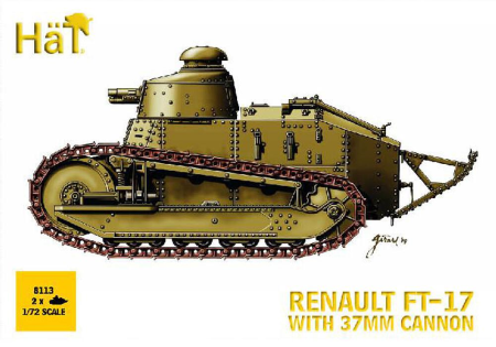 1/72 Renault FT 17 / 37 mm Ka
