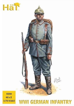 1/72 WW I German Infantry