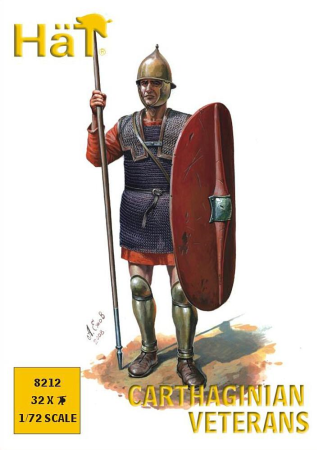 1/72 Carthaginian Veteran Spearmen