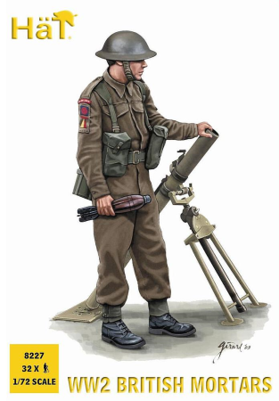 1/72 WW II British Mortars