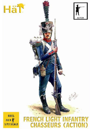 1/72 French Chasseurs, Action Poses