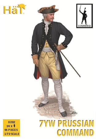 1/72 7YW Prussian Infantry Command