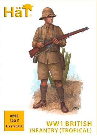 1/72 WWI british infantry, tropical