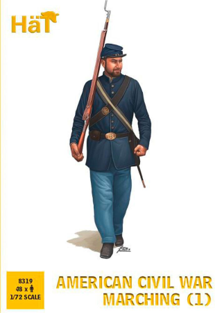 1/72 American Civil war, marching
