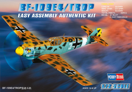 1/72 Me Bf 109 E4 TROP