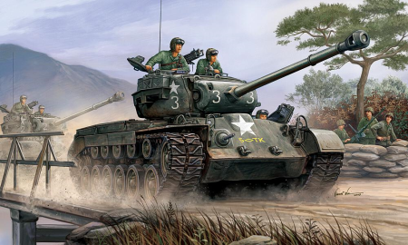 1/35 M26A1 Pershing Heavy Tan
