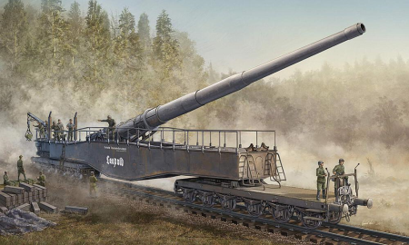 1/72 Eisenbahngesch&#252;tz Leopol