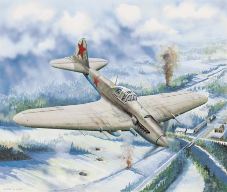 1/32 IL-2 Ground Attack Aircraft