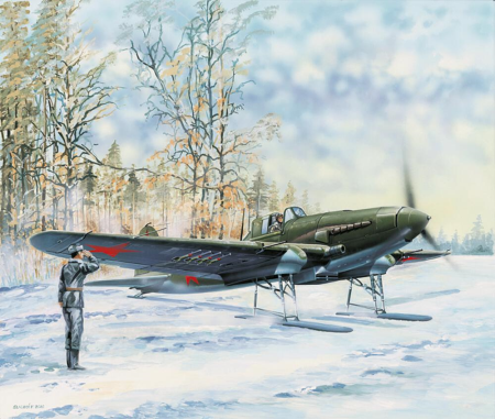 1/32 IL-2 Sturmovik auf Skier