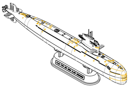 1/350 PLA Navy Type 039 Song