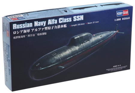 1/350 Navy Alfa Class SSN