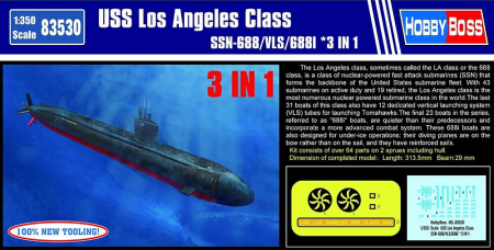 1/350 USS Los Angeles Class S