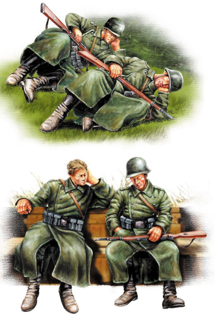 1/35 Deutsche Infanterie, ruh